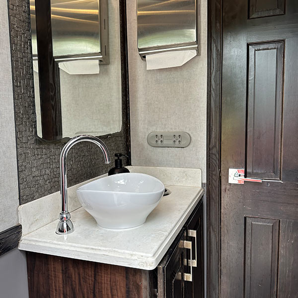Bella Trailers - VIP wedding event restroom and mobile bathrooms